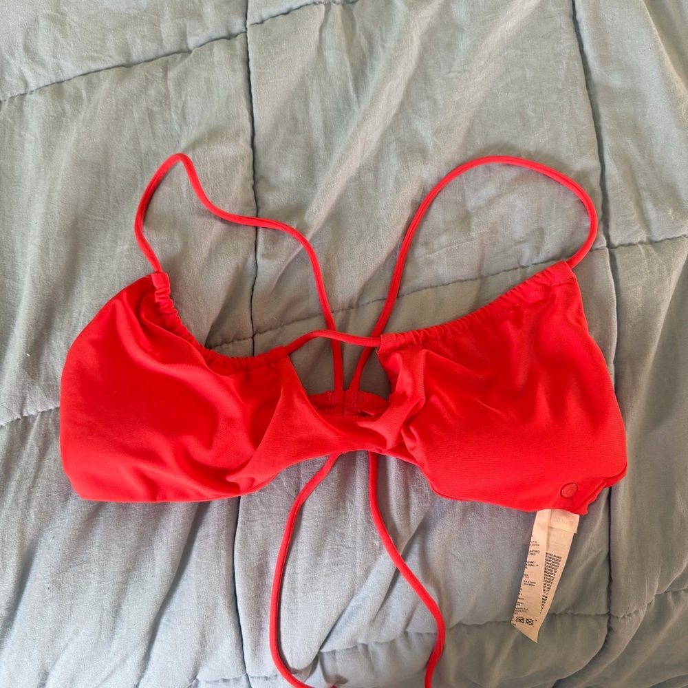 SOLD Red Women's Bikini Top